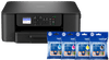 Brother DCP-J1310DW + 1 set extra cartridges