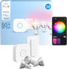 Philips Hue Essential White and Color Starter Pack GU10 3-pack + Bridge + Dimmer
