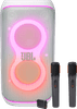 JBL Partybox Club 120 Wit + Draadloze Microfoonset