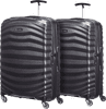 Samsonite Lite-Shock Spinner 69cm Duo Pack Black