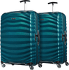 Samsonite Lite-Shock Spinner 75cm Duo Pack Petrol Blue