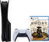 PlayStation 5 Slim Disc Edition + Ghost of Yotei + Covers Black