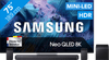 Samsung 75 inches Neo QLED QN990F 8K (2025) + Samsung HW-Q930F Black