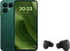 Fairphone 6 256GB Groen 5G + Fairphone Fairbuds True Wireless Earbuds Zwart