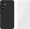 BlueBuilt Samsung Galaxy S25 Back Cover Zwart + Screenprotector Glas