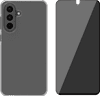 BlueBuilt Back Cover Samsung Galaxy A56 Transparant + Privacy Screenprotector