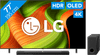LG 77 inches OLED B56 4K (2025) + LG DS95TR