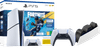 PlayStation 5 Slim Disc Edition Fortnite bundel + Extra Controller Wit + Oplaadstation