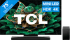 TCL 75 inches QD Mini-LED C71K 4K (2025) + TCL Q75H