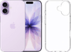 Apple iPhone 17 512GB Purple + BlueBuilt Protective Back Cover Transparent