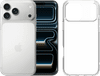 Apple iPhone 17 Pro Max 2TB Zilver + BlueBuilt Protective Back Cover Transparant