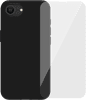 BlueBuilt Back Cover iPhone 16e Zwart + Screenprotector Glas