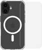 BlueBuilt Protective Back Cover met MagSafe iPhone 16 Transparant + Screenprotector Glas