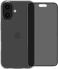BlueBuilt Back Cover iPhone 16 Transparant + Privacy Filter Screenprotector Glas