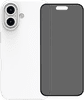 BlueBuilt Back Cover iPhone 16 Wit + Privacy Filter Screenprotector Glas