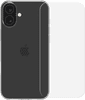 BlueBuilt Back Cover Apple iPhone 16 Plus Transparant + Screenprotector Glas