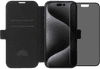 BlueBuilt Apple iPhone 16 Pro Max Book Case Leer Zwart + Privacy Screenprotector Glas