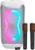 JBL Partybox 130 Wit + JBL Easysing Mics