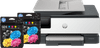 HP OfficeJet Pro 8122e + 2 zwarte + 2 kleuren cartridges