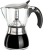 Bialetti Moka Crystal zwart 3 kopjes