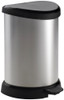 Curver Decobin Pedaalemmer 20 Liter Zilver