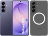 Samsung Galaxy S26 Plus 256GB Donkerblauw 5G +BlueBuilt Back Cover met Magneet Transparant