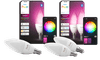 Philips Hue Kaarslamp White and Color E14 3-Pack