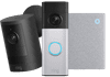 Ring Outdoor Camera Batterij 2e Generatie Zwart + Battery Video Doorbell 2K Plus + Chime 3e Generatie