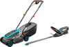 Gardena PowerMax 32/18V P4A Solo (zonder accu) + Gardena EasyCut 45/18V (zonder accu)