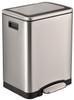 Easybin Duo Recycle 15 + 15 Liter Zilver