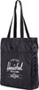 Herschel Packable Travel Tote Black