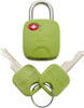 Delsey Travel Necessities TSA Key Padlock (USA) Lime