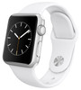 Apple Watch Sport 38mm Zilver/Witte Sportband