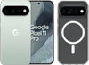 Google Pixel 11 Pro 256GB Lichtgroen 5G + BlueBuilt Back Cover Transparant