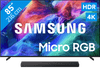 Samsung Micro RGB 85" R85H (2026) + Samsung HW-QS90H (2026)