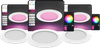 Philips Hue Inbouwspot Slim 3-Pack - White and Color - 170mm - Wit