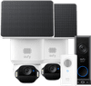 Eufy SoloCam E42 Duo Pack + Video Doorbell E340 + Chime