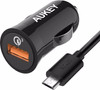 Aukey Autolader USB 3,0A Zwart