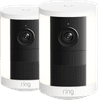 Ring Spotlight Camera 2e Generatie Stekker Wit Duo Pack