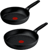 Tefal Excell'Cook Frying Pan Set 24cm + 28cm