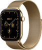 Apple Watch Series 12 Cellular 46mm Titanium Gold Milanese Loop S/M