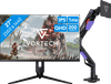 Vortech Pro 27 inch Quad HD + Vortech Monitorarm met Gasveer