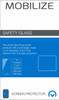 Mobilize Safety Glass Huawei P Smart Screen Protector Glass