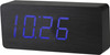 Gingko Slab Click Clock Zwart
