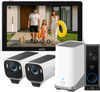 eufyCam S3 Pro Duo Pack + HomeBase 3 + Doorbell E340 + Smart Display E10