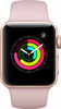 Apple Watch Series 3 38mm Goud Aluminium/Roze Sportband
