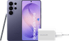 Samsung Galaxy S26 Ultra 256GB Donkerblauw 5G + BlueBuilt Oplader 65 Watt Wit