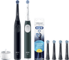 Oral-B iO 2 Duo Pack Black and Green Value Pack
