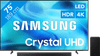 Samsung Led 75" U8070H (2026) + Samsung HW-B750F (2025)