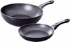 BK Easy Basic Frying pan and Wok 24+28cm